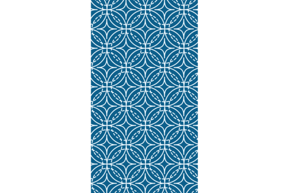 Decorative Geometric Pattern: Seamless O