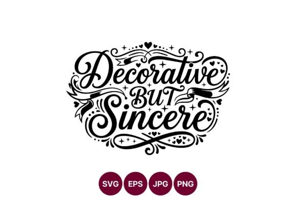 Decorative Sincere Typography Art Guide