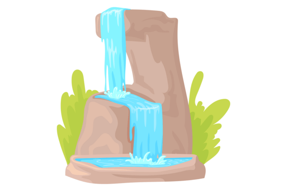 Decorative Waterfall Nature Element Guide