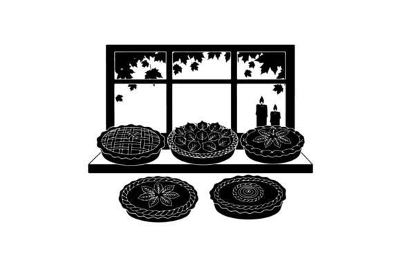 Elevating Festival Designs with Clean Silhouette Clip Art