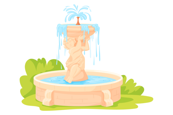 Evaluating the Aesthetic and Functional Value of Garden Fountains with Decorative Stone Statues