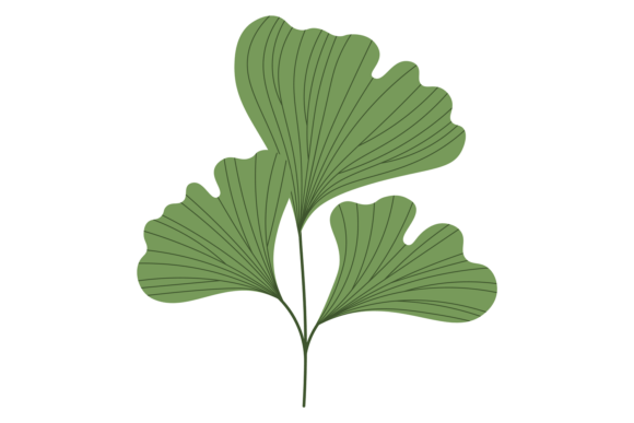 Green Leaf Botany Icon: A Design Essential