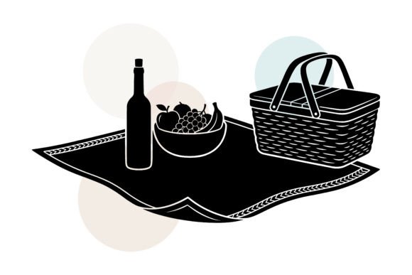 Mastering the Decorative Border Picnic Scene Vector for Professional Design
