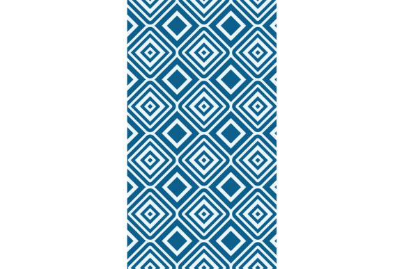 Strategic Application of the Seamless Blue Line Pattern in Decorative Design