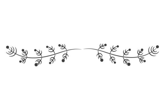Understanding the Decorative Botany Divider in Vintage Sketch Style for Design Projects