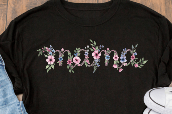 Unlocking the Beauty of Floral Decorative Lettering: A Guide to Pink and Blue AI-Generated Designs