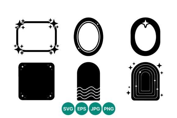 Vector Art Icons: Decorative Frames